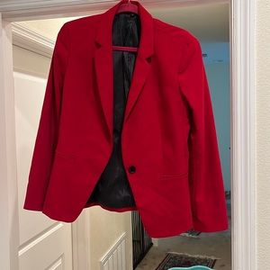 Express suit jacket red size 14